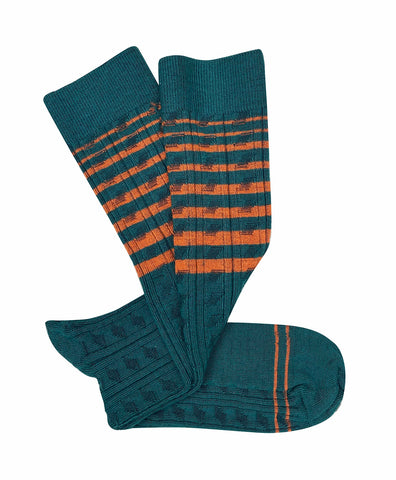 Harmony Green Merino Wool Socks | Tightology