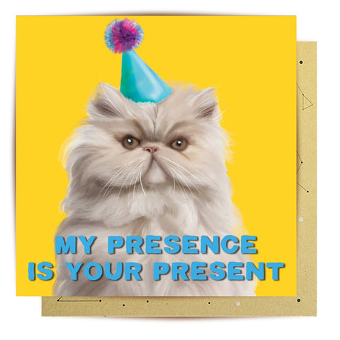 My Presence is Your Present Card | La La Land