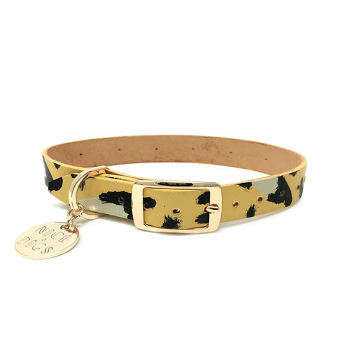 Nice Digs Leather Collar | Animal Butter