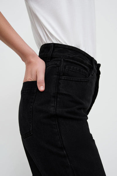 Classic Jeans | Kowtow  | Black Denim | FINAL SALE
