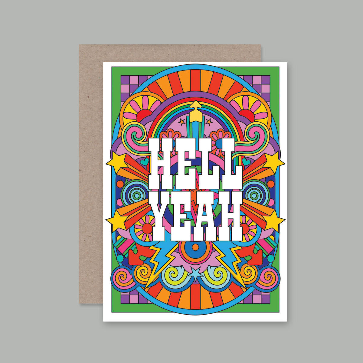 HELL YEAH Card | AHD Paper Co.