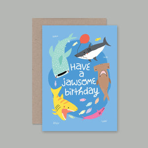 HAVE A JAWSOME BIRTHDAY | AHD Paper Co.