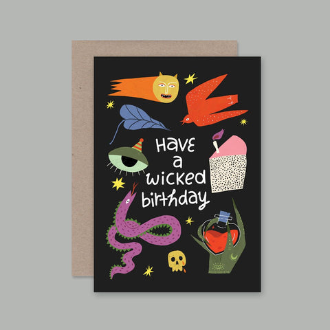 HAVE A WICKED BIRTHDAY | AHD Paper Co.