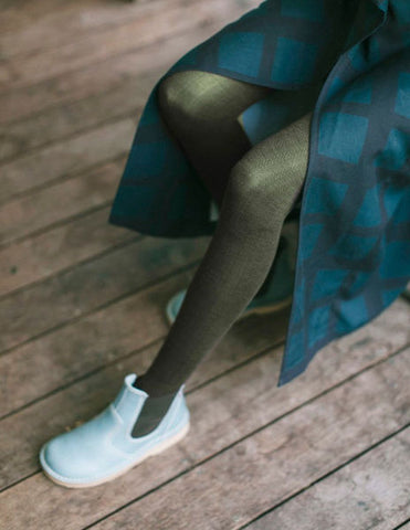 Martini Wool Tights | Tightology | Green