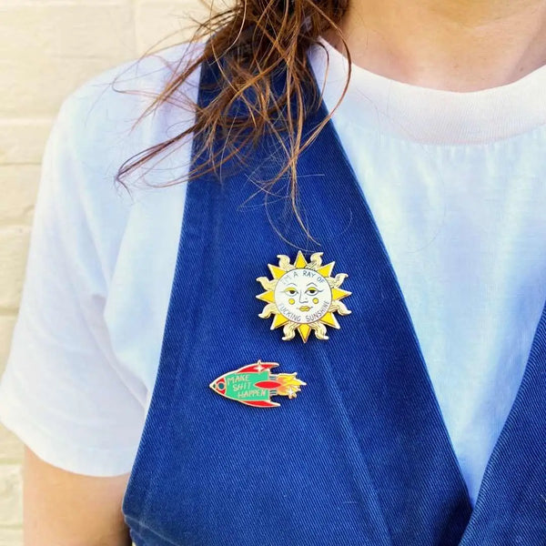 I'm a Ray of Fucking Sunshine Lapel Pin | Jubly-Umph