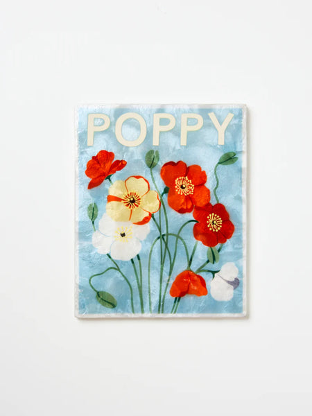 MARKET WALL ART POPPY  | Jones & Co
