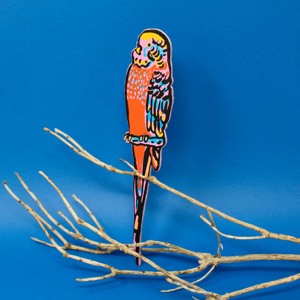 Parakeet Bookmark | Ark Colour Design