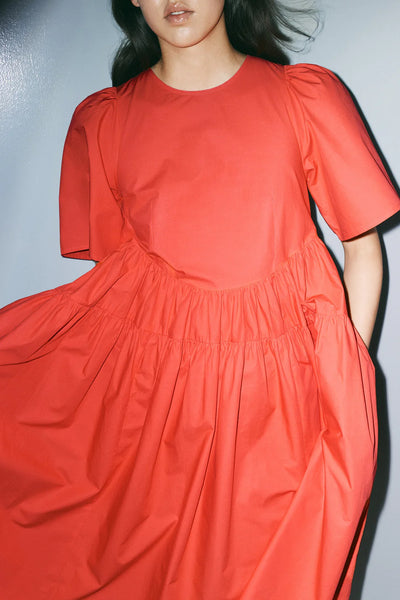 Maquette Dress - Scarlet | Kowtow