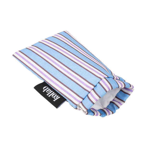 KOLLAB | Glasses Case | Choc Blue Stripe