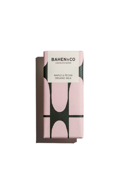 Maple & Pecan Organic Milk Chocolate Bar | Bahen & Co