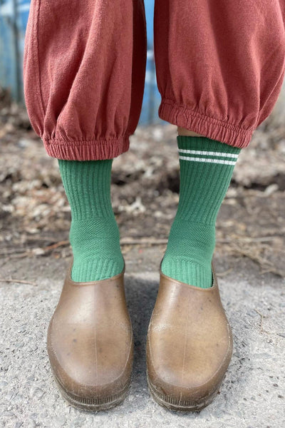 Boyfriend Socks - Meadow | Le Bon Shoppe