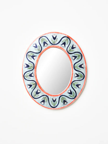 SAMIRA MIRROR BLUE LOTUS  | Jones & Co