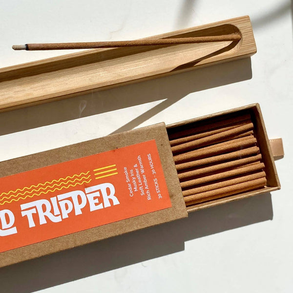 ROAD TRIPPER | Incense | Cedar, Smoky Floral, Leather, Amber | Lo-Fi Rituals