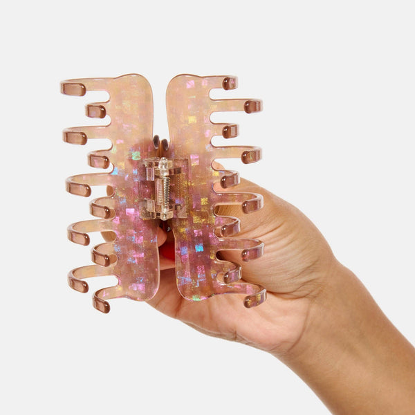 Jojo Claw in Small Hazel Sparkle | Chunks