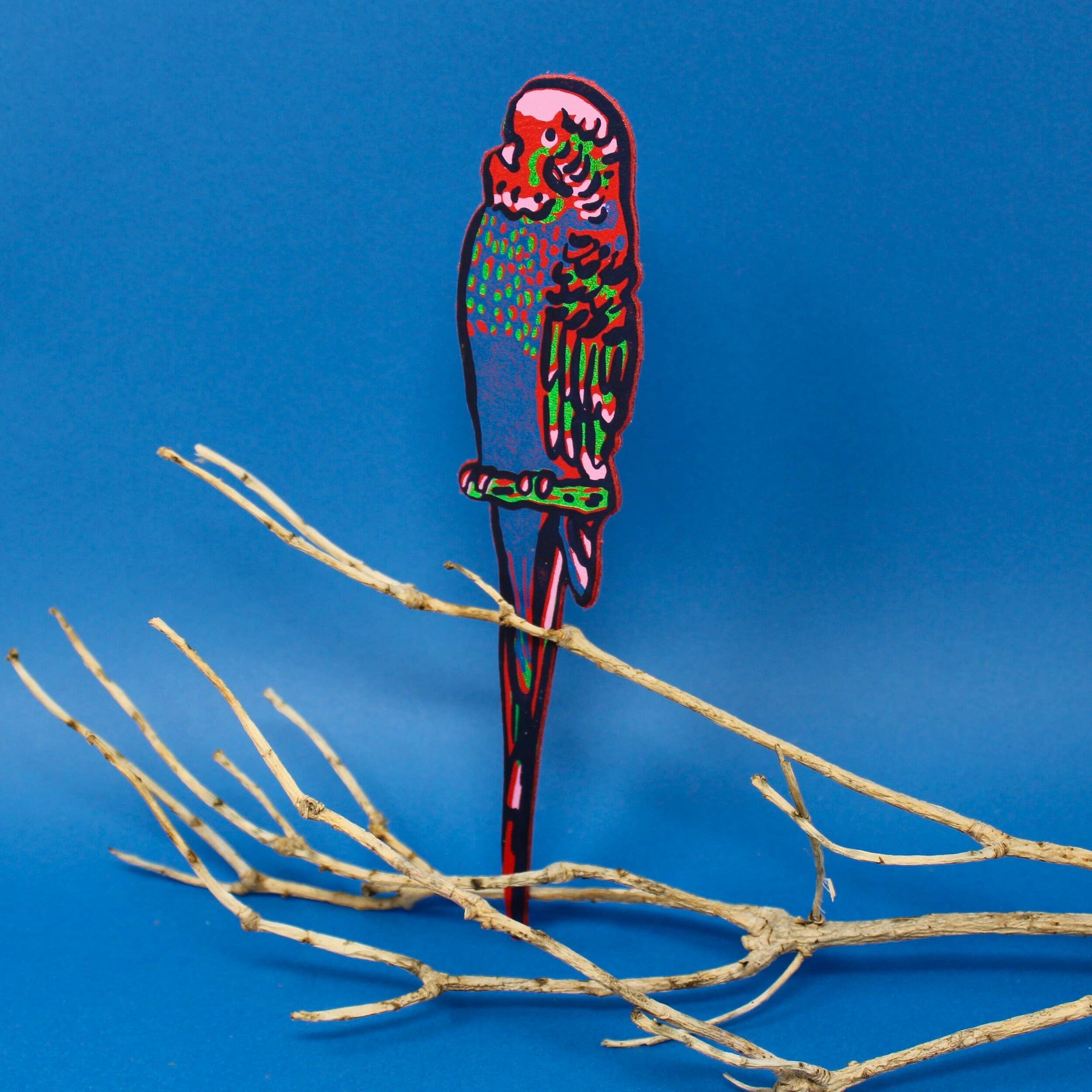 Parakeet Bookmark | Ark Colour Design