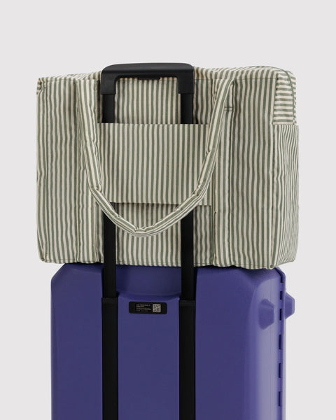 Baggu | Cloud Carry-on | Sage Stripe