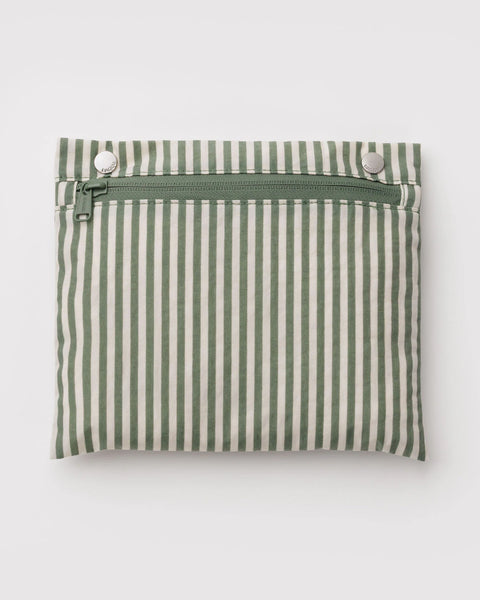 Baggu | Everyday Cloud Bag | Sage Stripe