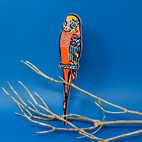 Budgie Bookmark | Ark Colour Design