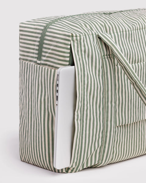 Baggu | Cloud Carry-on | Sage Stripe