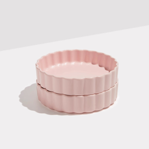 Ceramic Bowl - Set of 2 | Pink | Fazeek