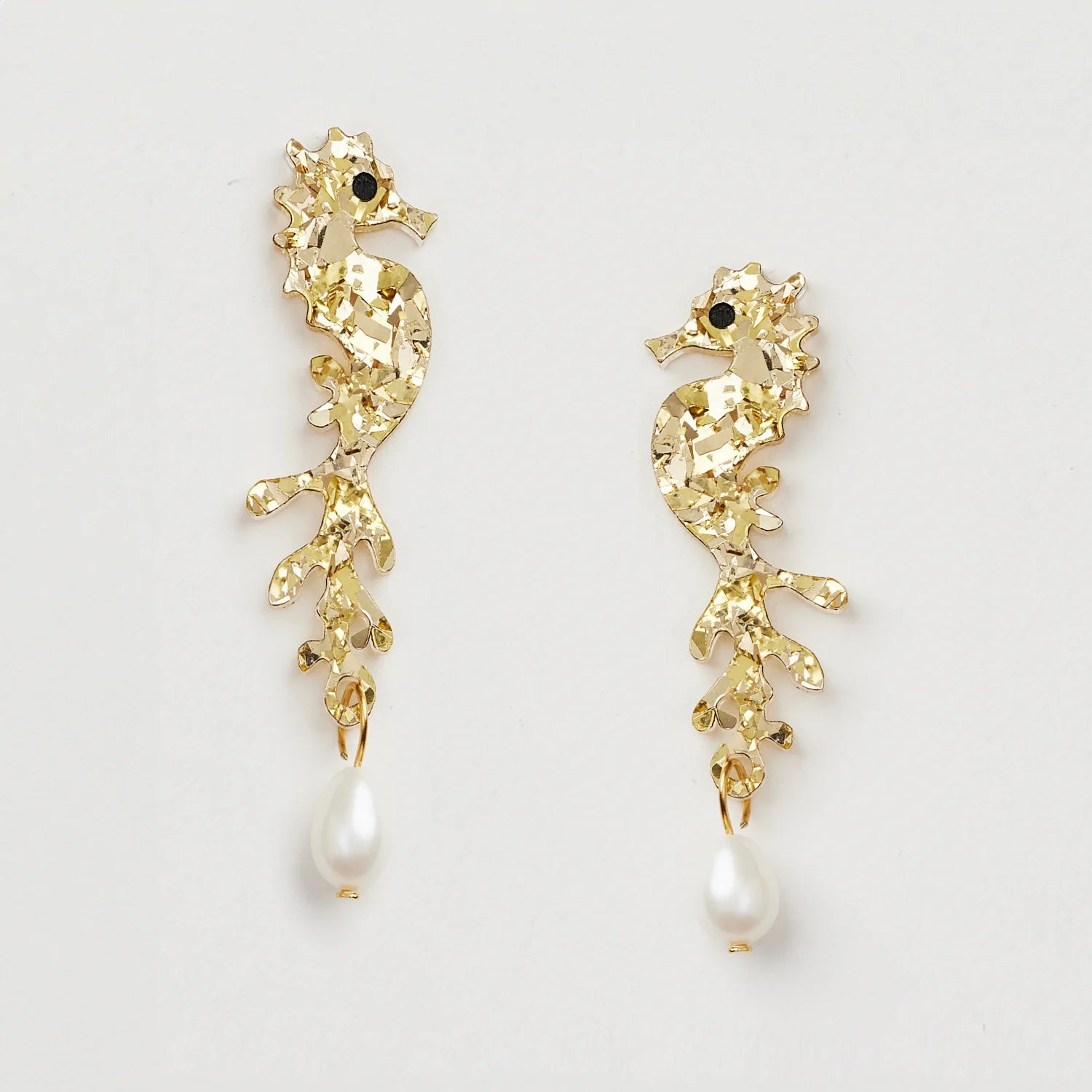 Seahorse + Pearl | Martha Jean | GOLD