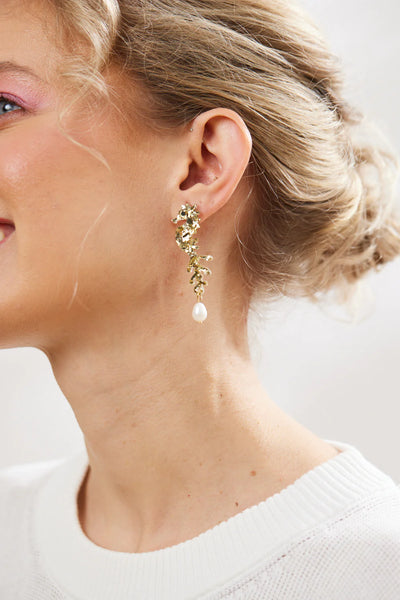 Seahorse + Pearl | Martha Jean | GOLD