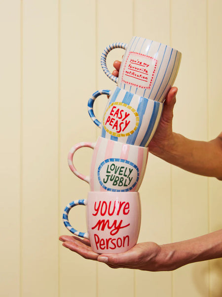 LOVE NOTES MUG LOVELY JUBBLY   | Jones & Co