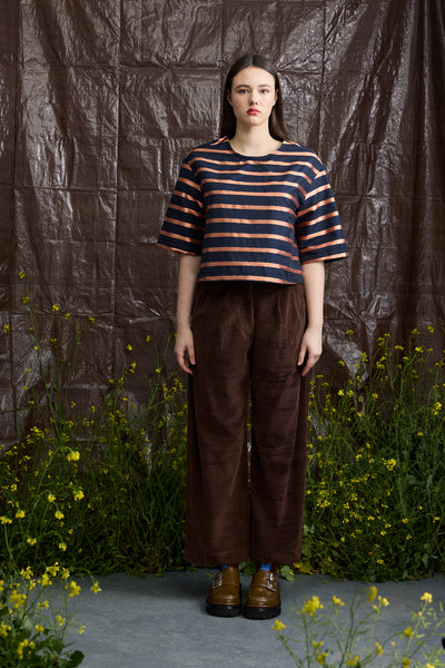 Harper Pant - Cocoa Corduroy | Wolf & Mishka