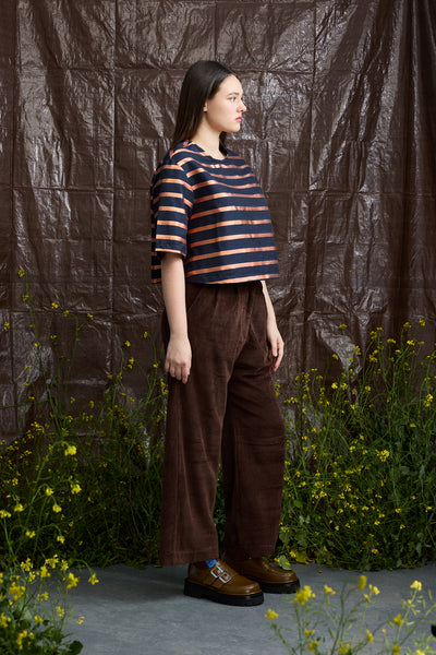 Harper Pant - Cocoa Corduroy | Wolf & Mishka