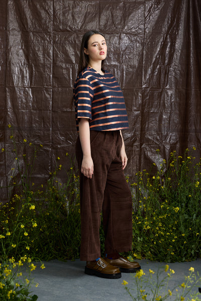 Harper Pant - Cocoa Corduroy | Wolf & Mishka