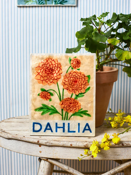 MARKET WALL ART DAHLIA | Jones & Co