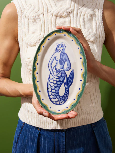 PICCOLO VITA PLATE MERMAID  | Jones & Co