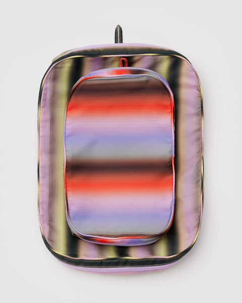 Baggu | Packing Cube Set | Gradient Stripes