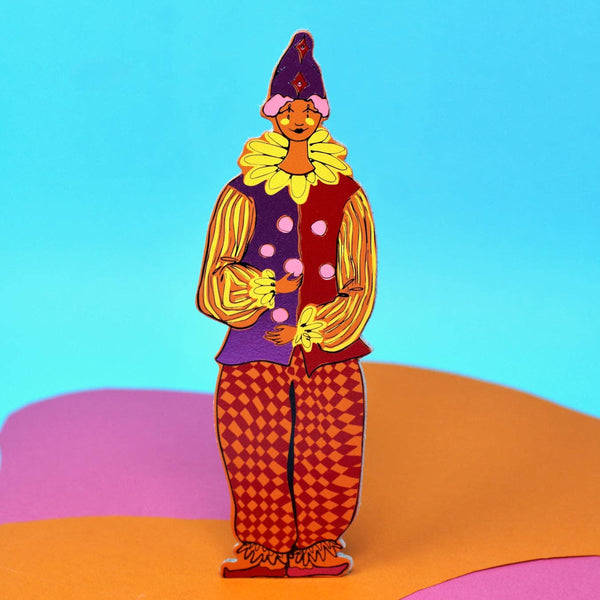 Clown Bookmark | Ark Colour Design