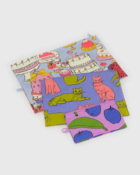 Baggu | Go Pouch Set | STILL LIFE