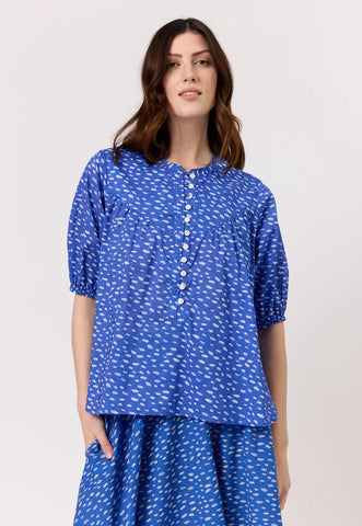 Sierra Blouse | Nancybird | Cloudy Sky