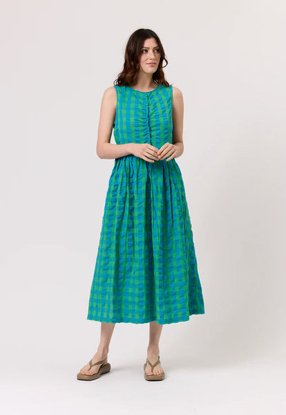 Khai Dress | Nancybird | Verdant Check