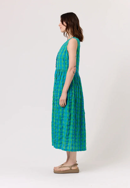 Khai Dress | Nancybird | Verdant Check