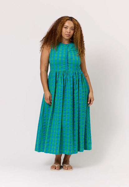 Khai Dress | Nancybird | Verdant Check