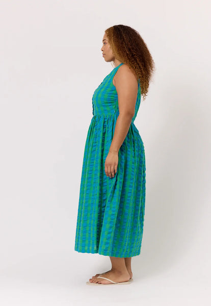 Khai Dress | Nancybird | Verdant Check