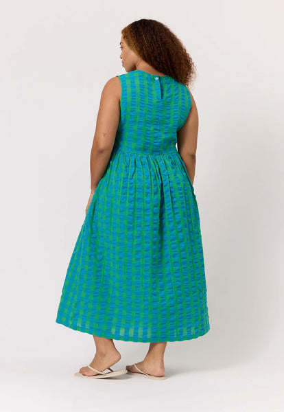 Khai Dress | Nancybird | Verdant Check