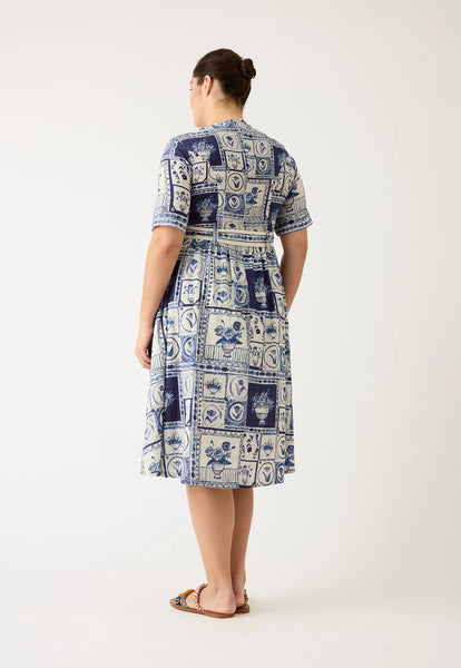 Mona Dress - Lyon Tile | Nancybird