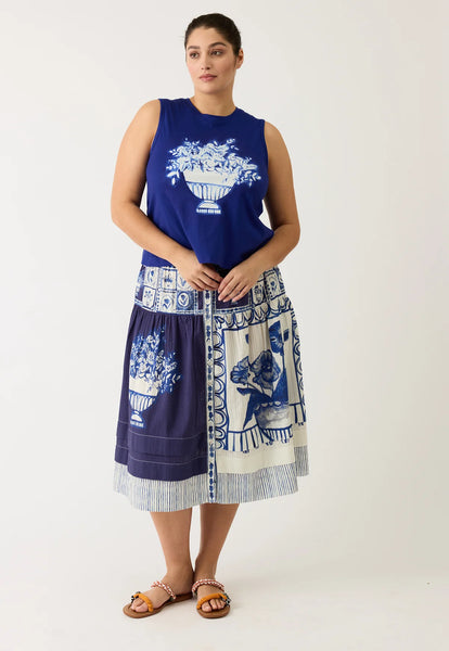 Mali Tank -Blue Vase | Nancybird