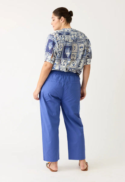 Isla Pants - Blue Border | Nancybird
