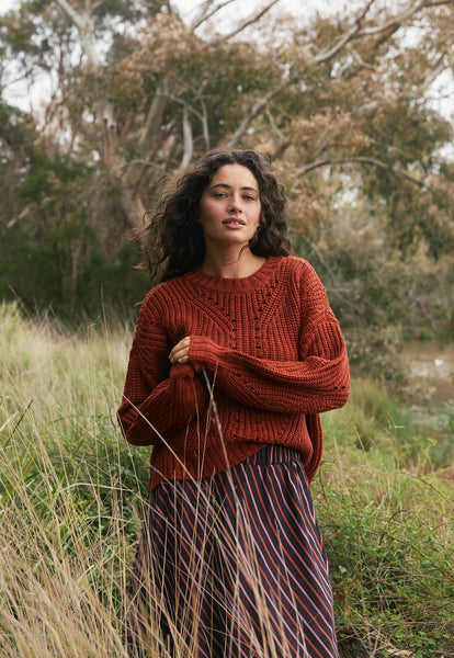 Lou Knit - Rust | Nancybird