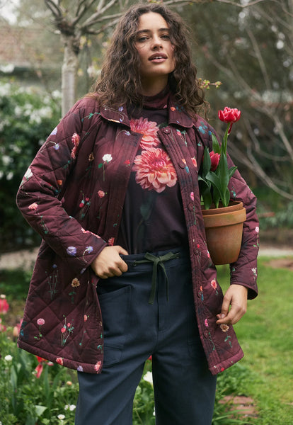 Flora Trench - Bloom Tile | Nancybird