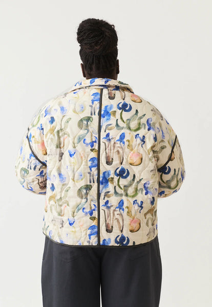 Suri Jacket - Blue Watercolour | Nancybird