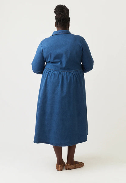 Myra Dress - Dark Wash | Nancybird