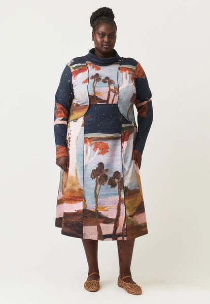 Reyes Dress - Night Herons | Nancybird