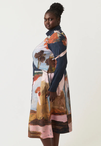 Reyes Dress - Night Herons | Nancybird